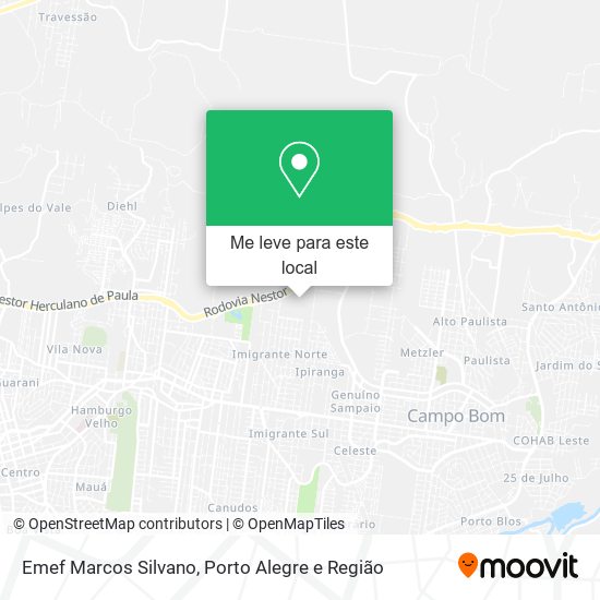 Emef Marcos Silvano mapa