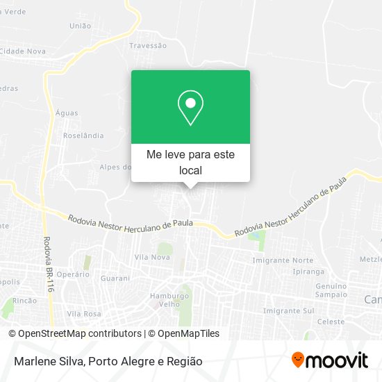 Marlene Silva mapa