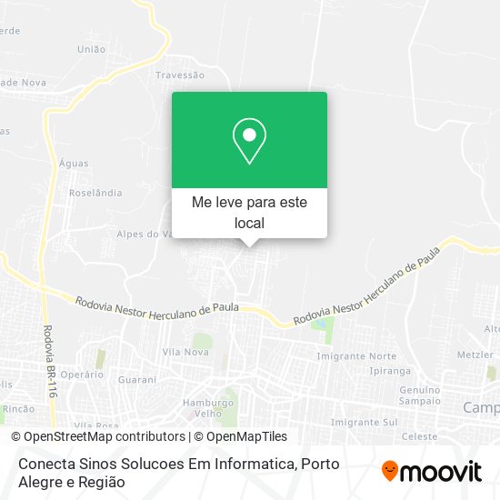 Conecta Sinos Solucoes Em Informatica mapa
