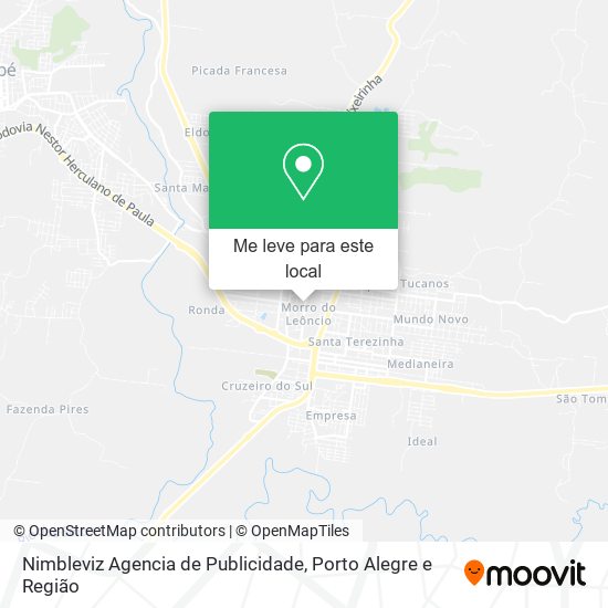 Nimbleviz Agencia de Publicidade mapa