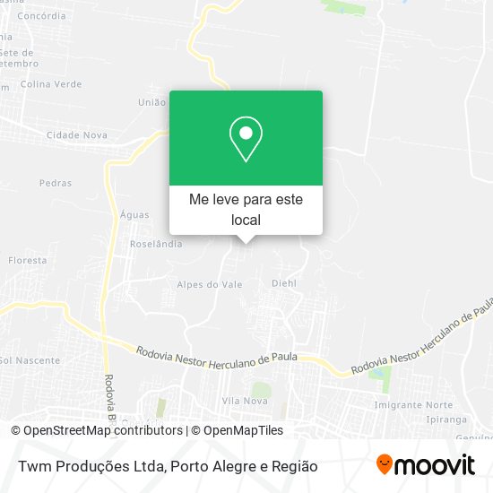 Twm Produções Ltda mapa