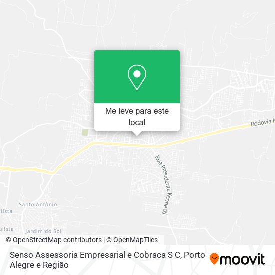 Senso Assessoria Empresarial e Cobraca S C mapa