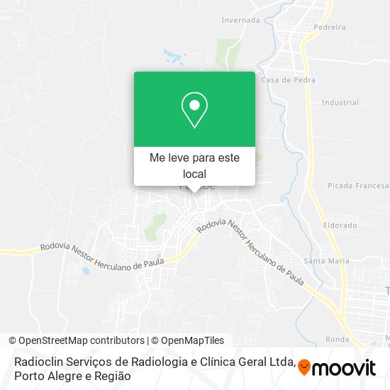 Radioclin Serviços de Radiologia e Clínica Geral Ltda mapa