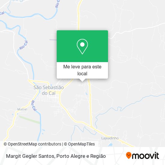 Margit Gegler Santos mapa