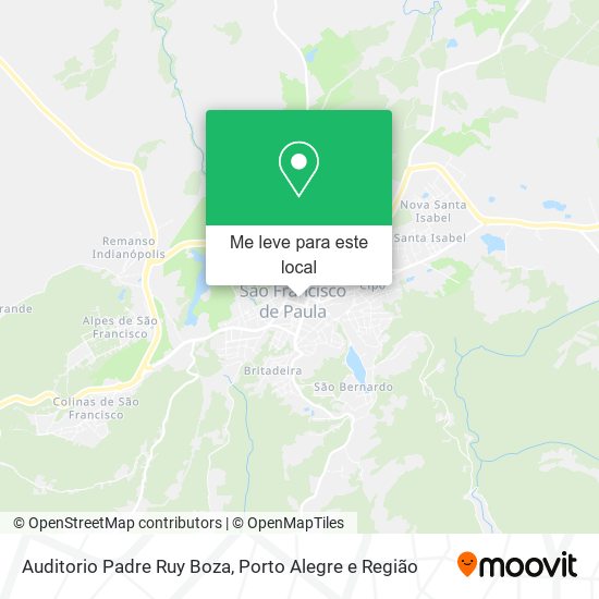 Auditorio Padre Ruy Boza mapa
