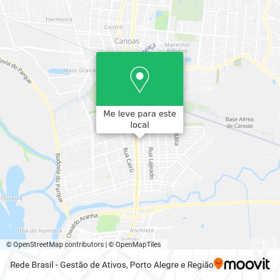 Rede Brasil - Gestão de Ativos mapa