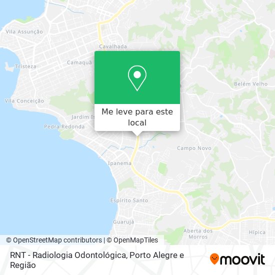 RNT - Radiologia Odontológica mapa