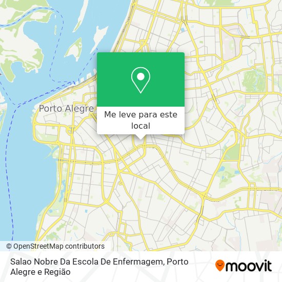 Salao Nobre Da Escola De Enfermagem mapa