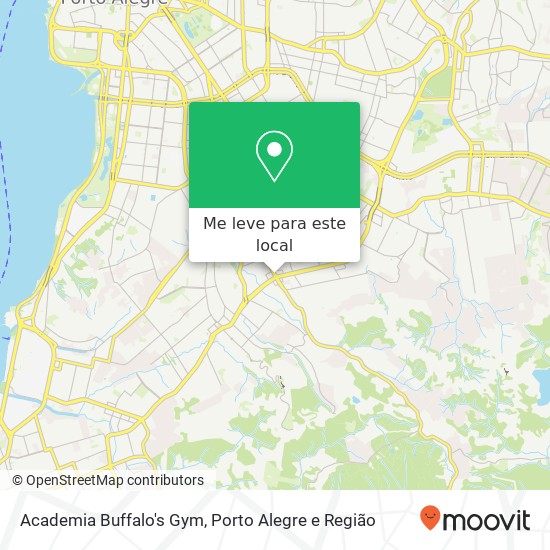 Academia Buffalo's Gym mapa