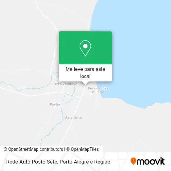 Rede Auto Posto Sete mapa