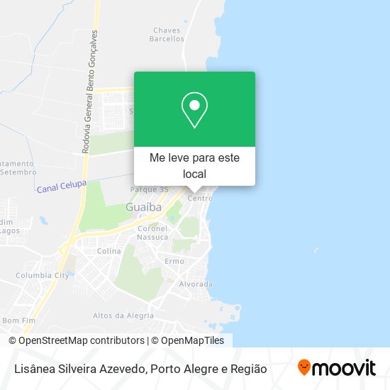 Lisânea Silveira Azevedo mapa