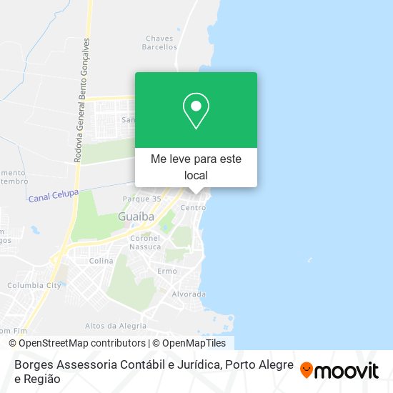 Borges Assessoria Contábil e Jurídica mapa