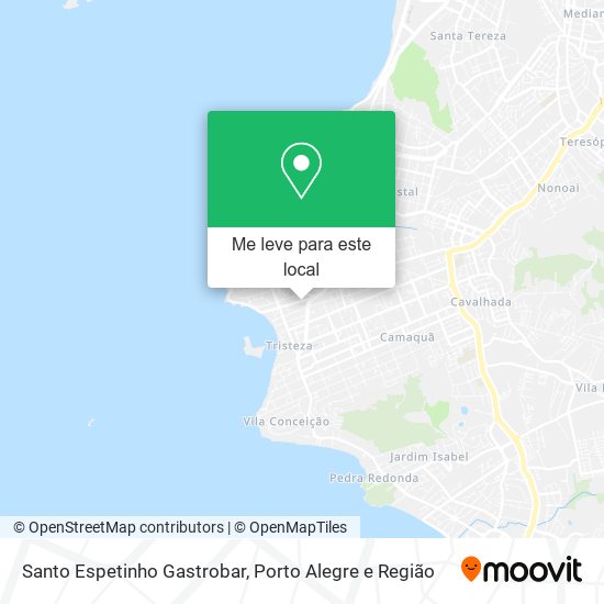 Santo Espetinho Gastrobar mapa