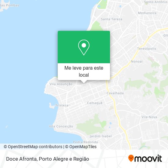 Doce Afronta mapa