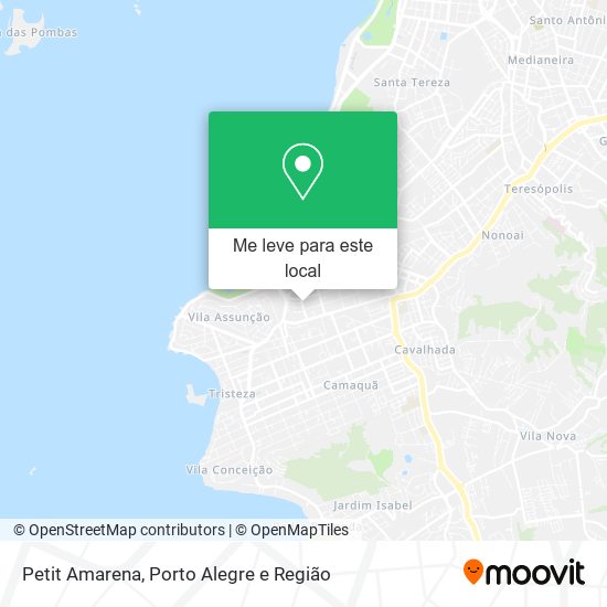 Petit Amarena mapa