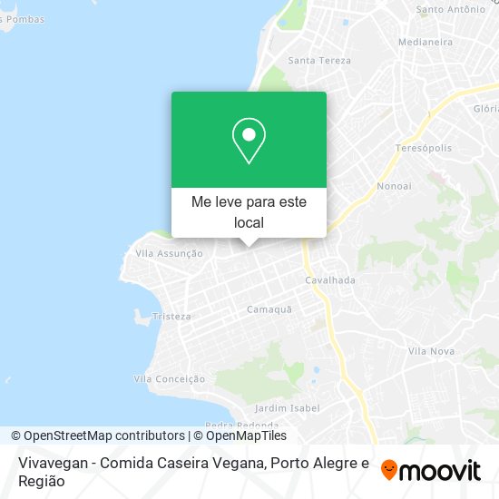 Vivavegan - Comida Caseira Vegana mapa