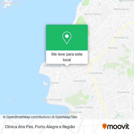 Clinica dos Pés mapa