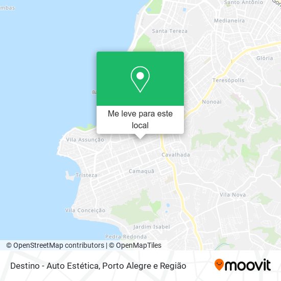 Destino - Auto Estética mapa
