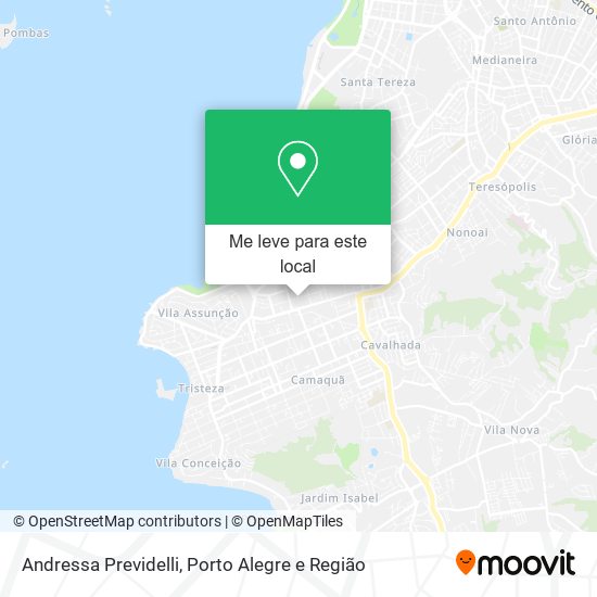 Andressa Previdelli mapa