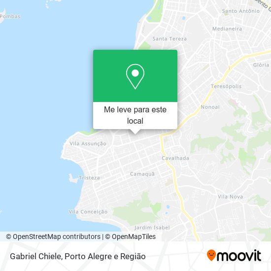 Gabriel Chiele mapa