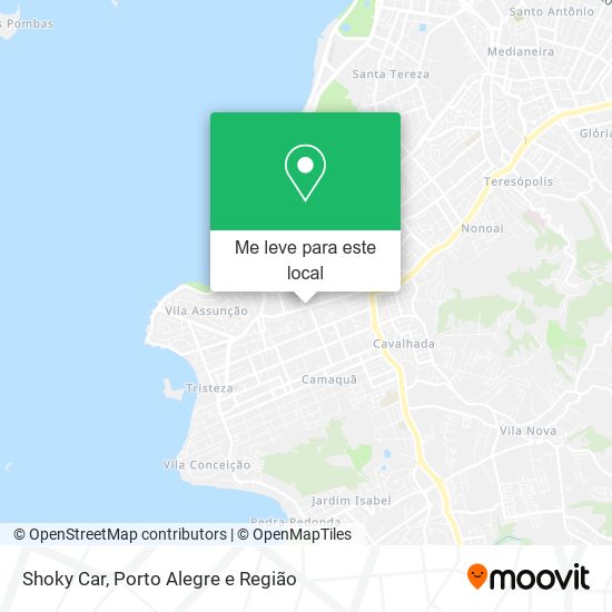 Shoky Car mapa
