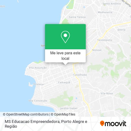 MS Educacao Empreendedora mapa