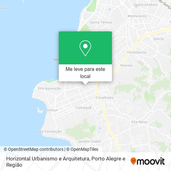 Horizontal Urbanismo e Arquitetura mapa