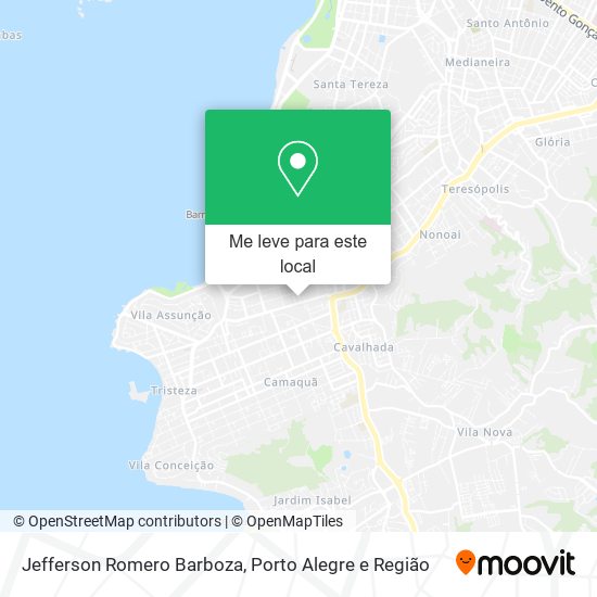 Jefferson Romero Barboza mapa