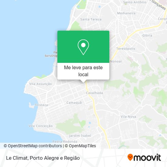 Le Climat mapa