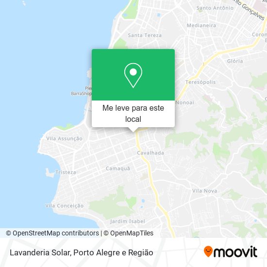 Lavanderia Solar mapa