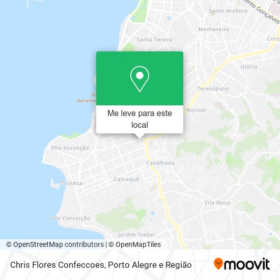 Chris Flores Confeccoes mapa