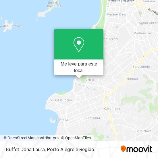 Buffet Dona Laura mapa