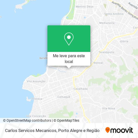 Carlos Servicos Mecanicos mapa