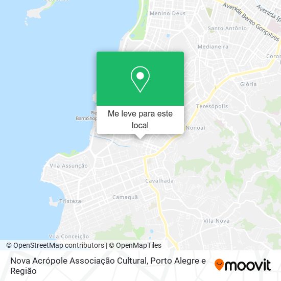 Nova Acrópole Associação Cultural mapa