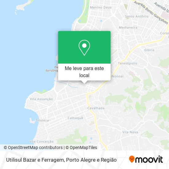 Utilisul Bazar e Ferragem mapa