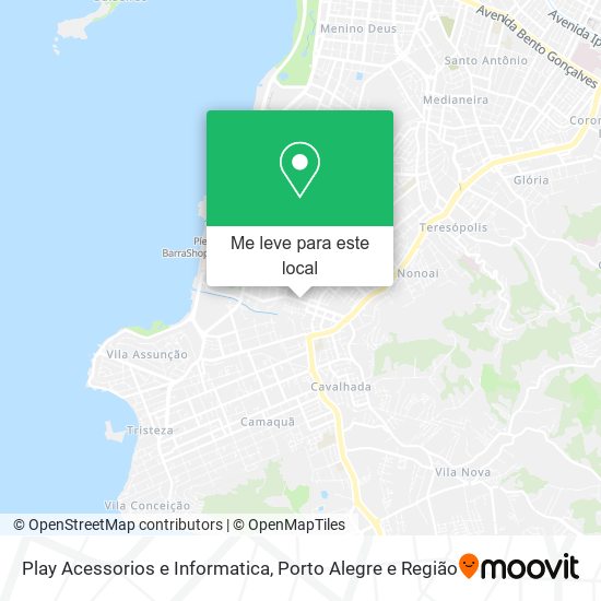Play Acessorios e Informatica mapa
