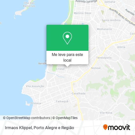 Irmaos Klippel mapa