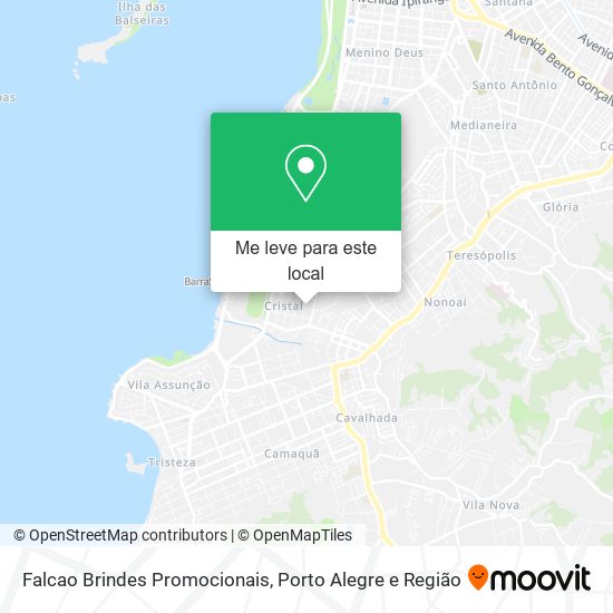 Falcao Brindes Promocionais mapa
