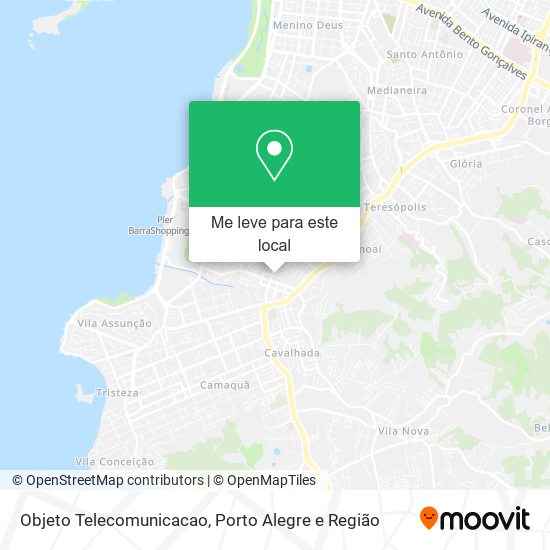 Objeto Telecomunicacao mapa