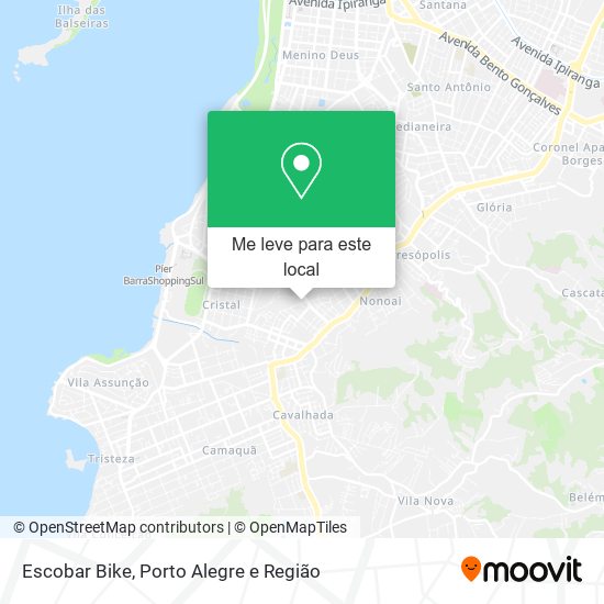 Escobar Bike mapa