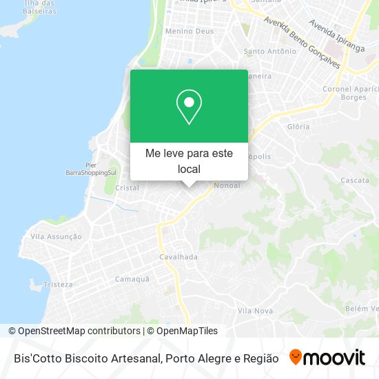 Bis'Cotto Biscoito Artesanal mapa