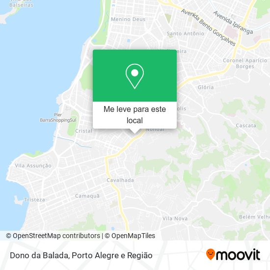 Dono da Balada mapa