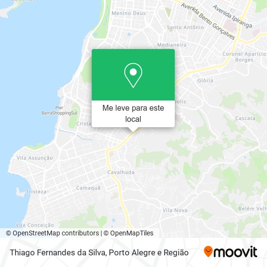 Thiago Fernandes da Silva mapa