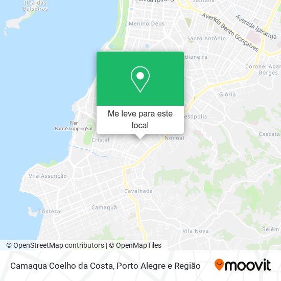 Camaqua Coelho da Costa mapa