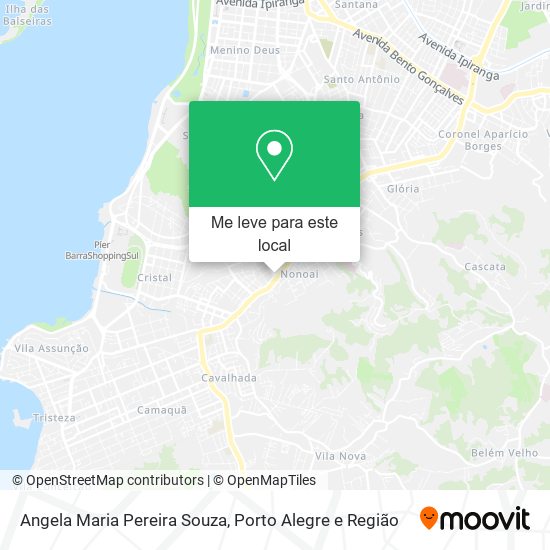 Angela Maria Pereira Souza mapa