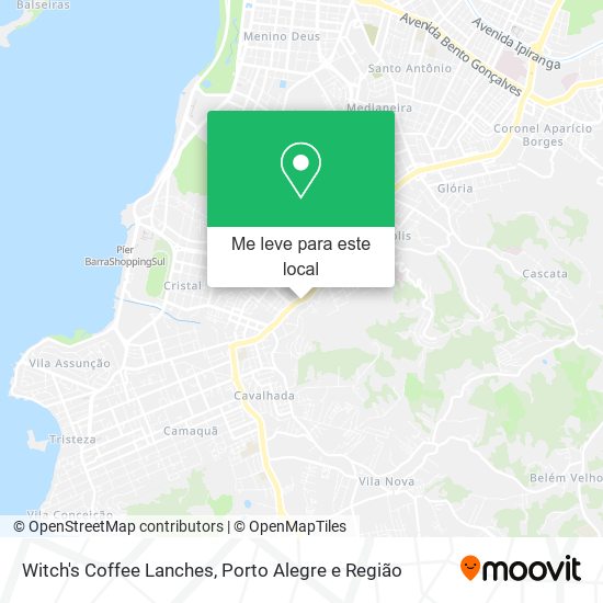Witch's Coffee Lanches mapa