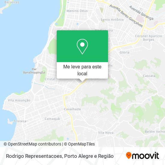 Rodrigo Representacoes mapa