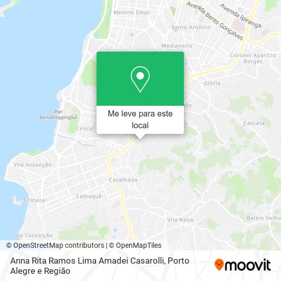 Anna Rita Ramos Lima Amadei Casarolli mapa