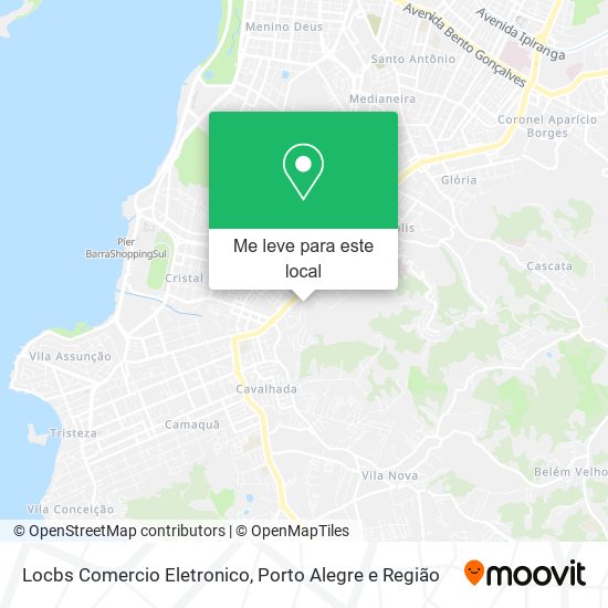 Locbs Comercio Eletronico mapa