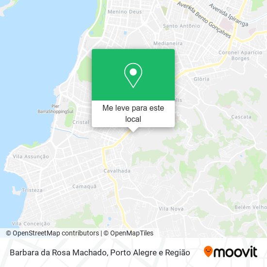 Barbara da Rosa Machado mapa